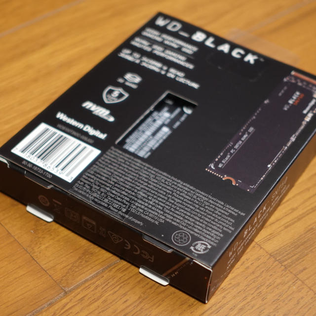 WD BLACK SN750 NVMe 1TB M.2 PCIe 新品未開封 スマホ/家電/カメラのPC/タブレット(PCパーツ)の商品写真