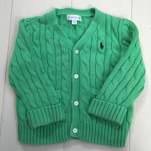 Ralph Lauren(ラルフローレン)のラルフローレン カーディガン キッズ/ベビー/マタニティのベビー服(~85cm)(カーディガン/ボレロ)の商品写真