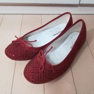 レペット(repetto)の限定60 レペット  スワロフスキー　バレエシューズ　フラット　べべ　BB(バレエシューズ)