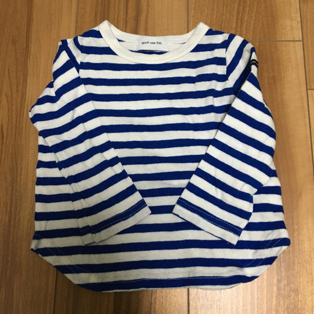 FITH(フィス)のquoti use fith ボーダーTシャツ キッズ/ベビー/マタニティのキッズ服男の子用(90cm~)(Tシャツ/カットソー)の商品写真