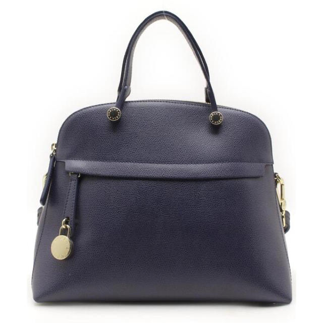 本日限定価格 FURLA パイパー M 2WAY ネイビー - sorbillomenu.com