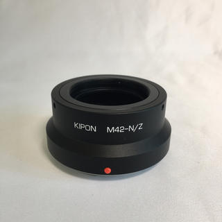 ニコン(Nikon)のkipon nikon z m42 レンズアダプター(ミラーレス一眼)