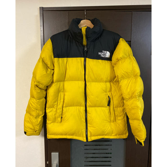 ノースフェイス ヌプシ イエローダウンジャケット　THE NORTHFACE