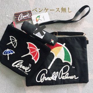 アーノルドパーマー(Arnold Palmer)の新品　ギフト２点セット　アーノルドパーマーブラック　(ポーチ)