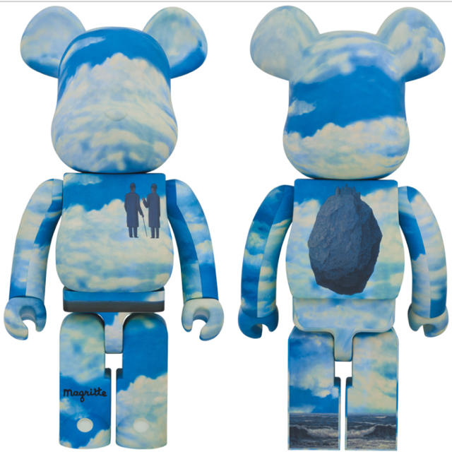 MEDICOM TOY(メディコムトイ)のpopbyjun BE@RBRICK René Magritte ﻿1000% エンタメ/ホビーのフィギュア(その他)の商品写真