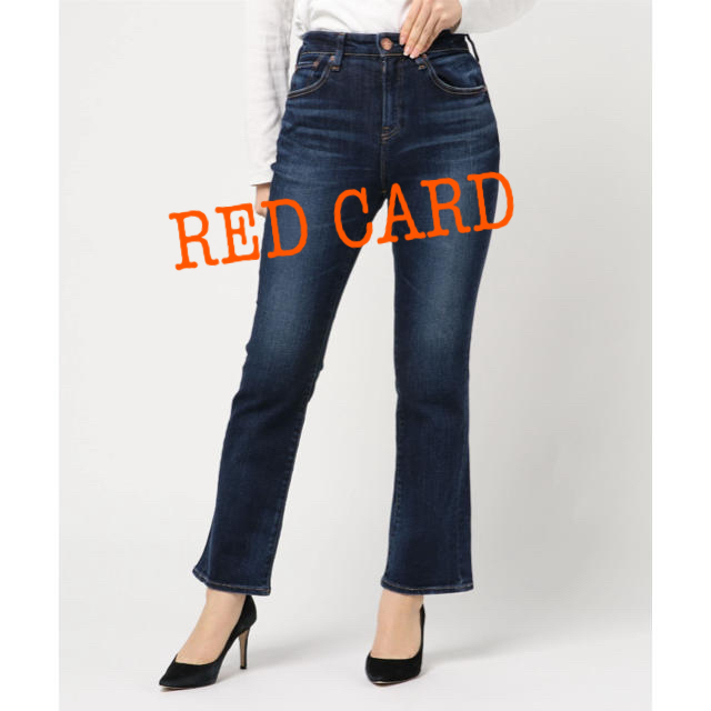 Spick & Span(スピックアンドスパン)のRED CARD / Marmalade フレア デニムパンツ レディースのパンツ(デニム/ジーンズ)の商品写真