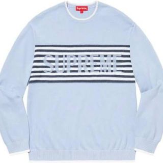 LサイズSupreme Chest Stripe Sweater 2020SS