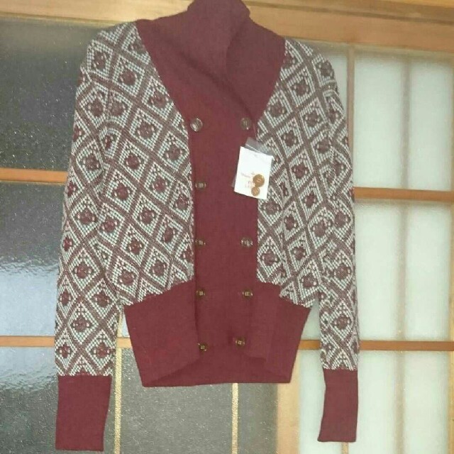 vivienne westwood オーブ 総柄 カーディガン 未使用タグつき vivienne westwood オーブ 総柄 カーディガン 未使用タグつき