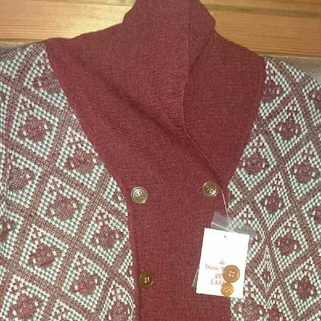 vivienne westwood オーブ 総柄 カーディガン 未使用タグつき vivienne westwood オーブ 総柄 カーディガン 未使用タグつき