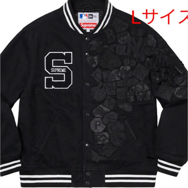 Supreme NewEra MLB Varsity JacketブラックL