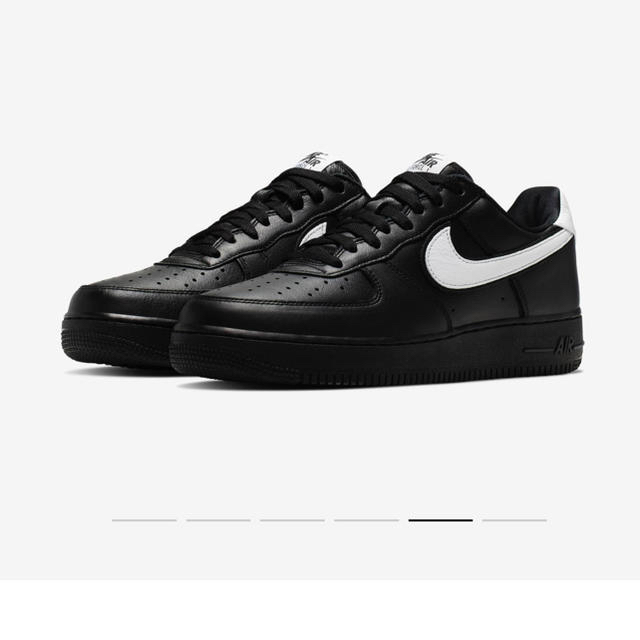 NIKE AIR FORCE 1  ブラック/ホワイト