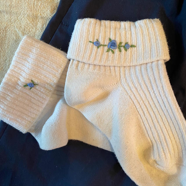 荻窪七里 前開き刺繍ワンピース 115 120