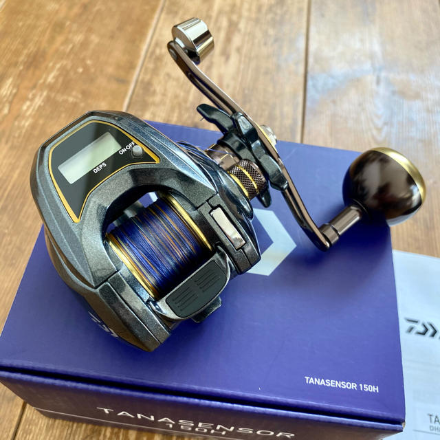 ダイワ(DAIWA) リール タナセンサー 150H 美品 ベイト 船 ジギング ...