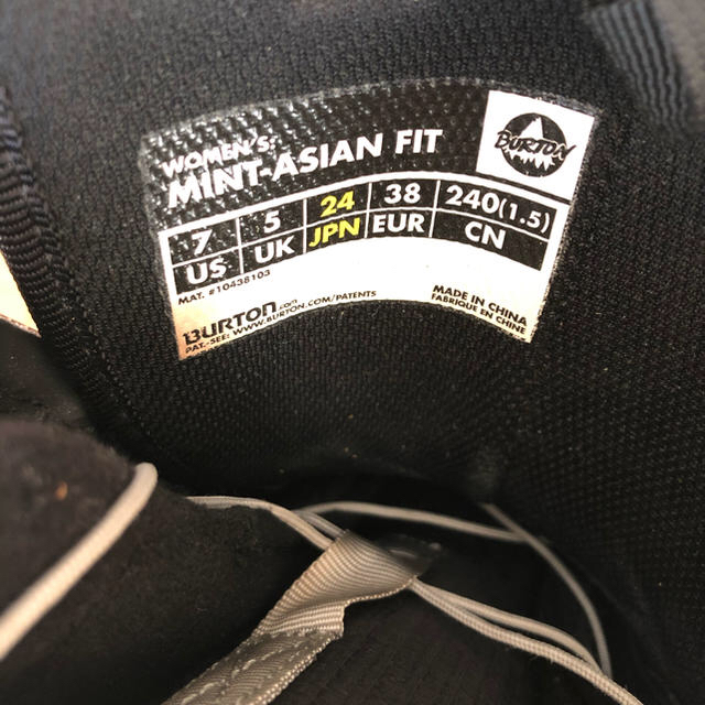 BURTON スノーボード ブーツ 24センチ BURTON スノーボード ブーツ 24センチ