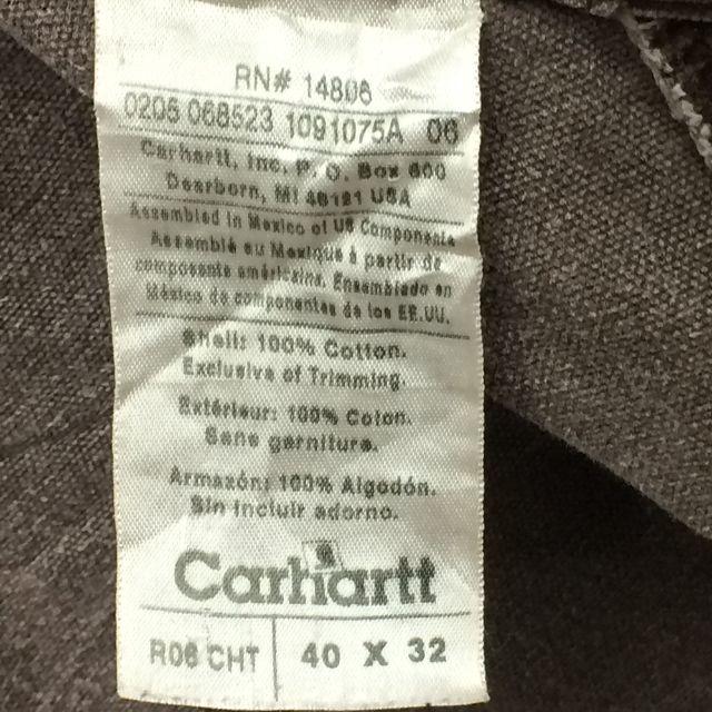 carhartt(カーハート)のcarhartt 　古着　カーハート 　オーバーオール　 ヴィンテージAW74 メンズのパンツ(サロペット/オーバーオール)の商品写真