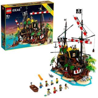 レゴ(Lego)のレゴ(LEGO) アイデア 赤ひげ船長の海賊島 21322 【新品未開封】(プラモデル)