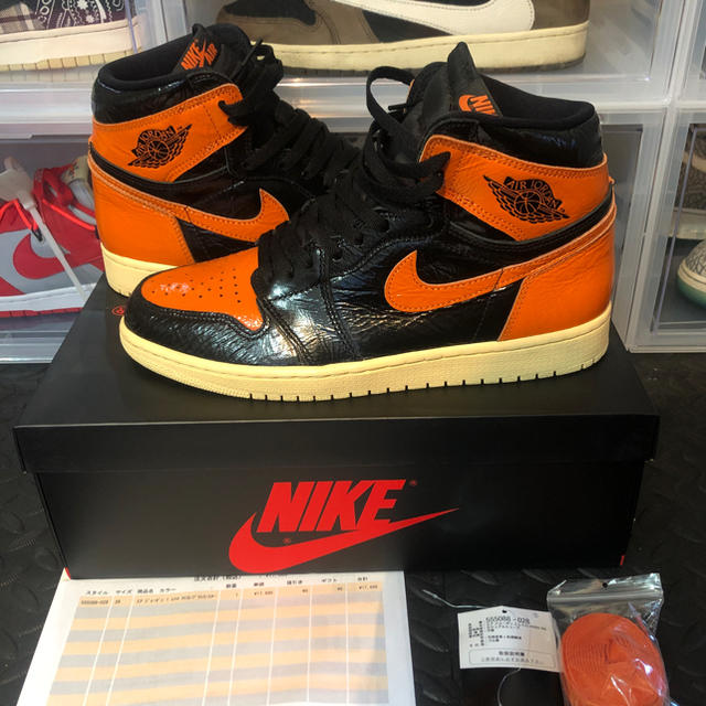 NIKE(ナイキ)の28cmAIR JORDAN1 SHATTERED BACKBOARD 3.0  メンズの靴/シューズ(スニーカー)の商品写真