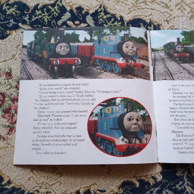 機関車トーマス☆英語絵本Thomas's Milkshake Muddle エンタメ/ホビーの本(洋書)の商品写真