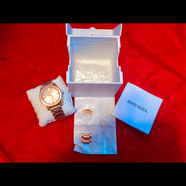 DIESEL(ディーゼル)のTakaion777様専用★DIESEL腕時計ピンクゴールド⌚︎✨ メンズの時計(腕時計(アナログ))の商品写真