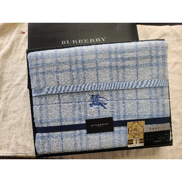 BURBERRY - バーバリー タオルケット 最終処分値下げ クーポンでお得にの通販 by ちび子ちゃん's shop｜バーバリーならラクマ