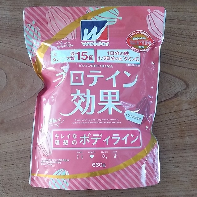 森永製菓(モリナガセイカ)のウイダー プロテイン効果  ソイカカオ味 食品/飲料/酒の健康食品(プロテイン)の商品写真