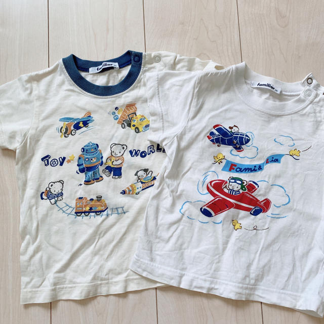 familiar(ファミリア)のファミリア Tシャツセット キッズ/ベビー/マタニティのキッズ服男の子用(90cm~)(Tシャツ/カットソー)の商品写真