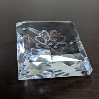 ヨンドシー(4℃)の4℃　クリスタルガラス(ガラス)