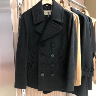 Burberry Burberryバーバリ バージンウールｐコートの通販 ラクマ