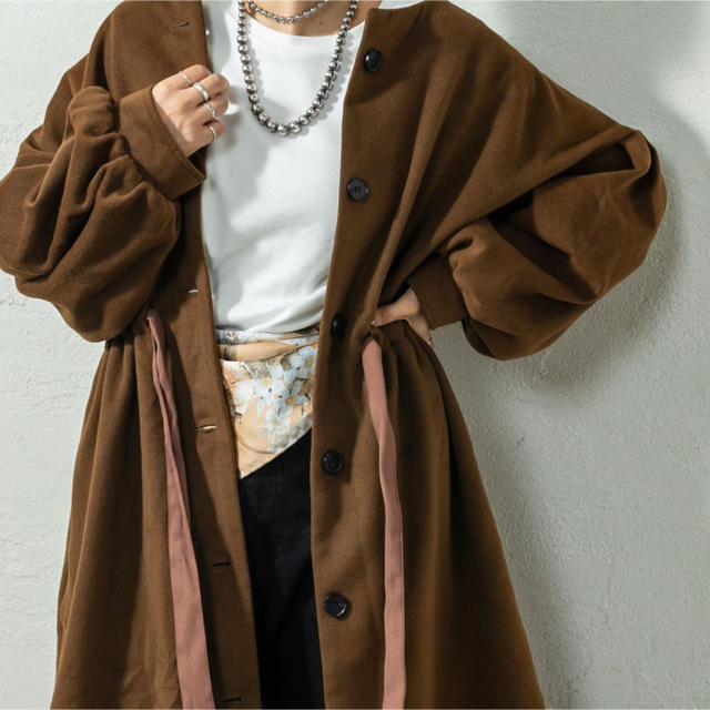 mystic(ミスティック)のMio 様お取り置き☀︎ レディースのジャケット/アウター(ロングコート)の商品写真