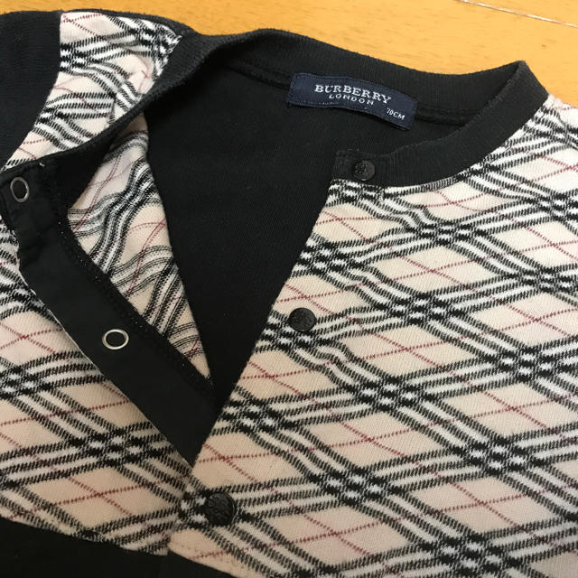 BURBERRY(バーバリー)のバーバリー ロンパース 70センチ　バーバリー チェック キッズ/ベビー/マタニティのベビー服(~85cm)(ロンパース)の商品写真