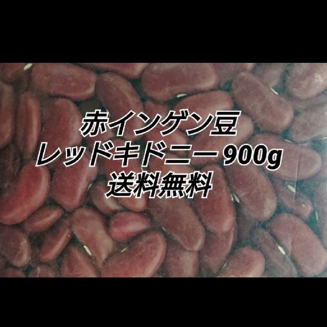 レッドキドニー900g/Red Kidney 乾燥豆 食品/飲料/酒の食品(米/穀物)の商品写真