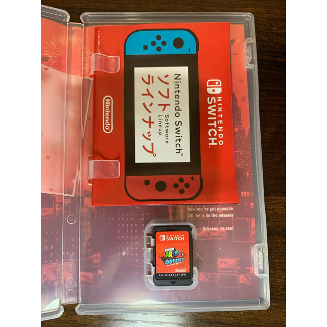 Nintendo Switch(ニンテンドースイッチ)のスーパーマリオオデッセイ　switch エンタメ/ホビーのゲームソフト/ゲーム機本体(家庭用ゲームソフト)の商品写真