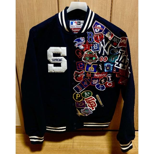 Supreme(シュプリーム)のSupreme/New Era MLB Varsity Jacket Lサイズ  メンズのジャケット/アウター(スタジャン)の商品写真