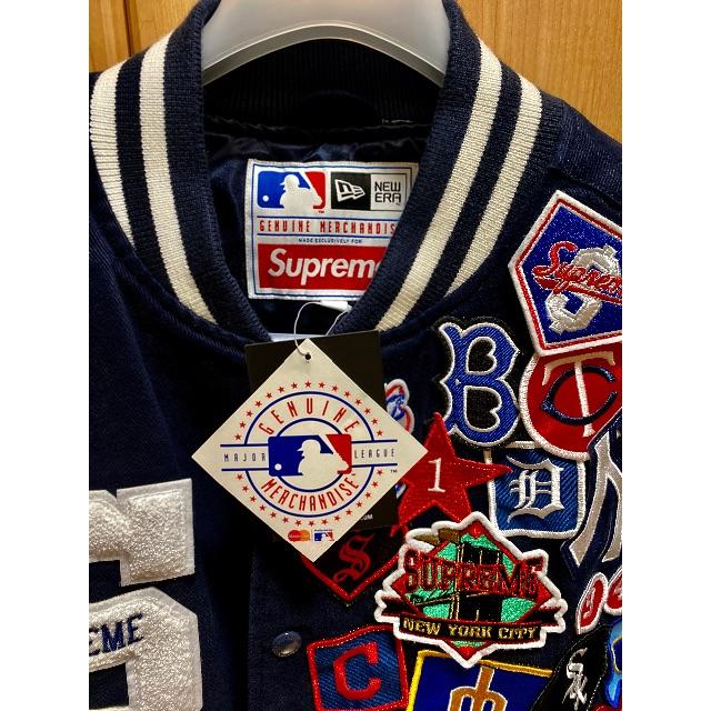 Supreme/New Era MLB Varsity Jacket Lサイズ