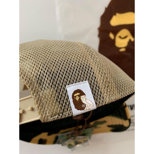 A BATHING APE(アベイシングエイプ)のOVO x BAPE 1ST CAMO MESH CAP（ピンバッジ付き） メンズの帽子(キャップ)の商品写真