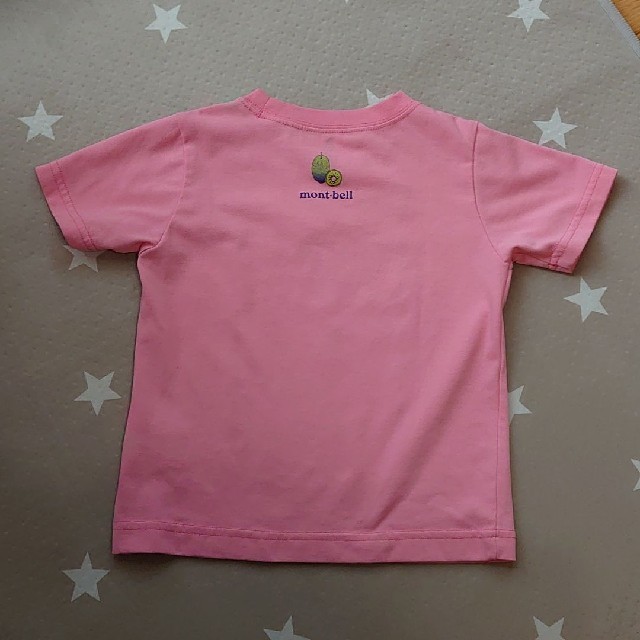 mont bell(モンベル)のmont-bell Tシャツ 100cm キッズ/ベビー/マタニティのキッズ服女の子用(90cm~)(Tシャツ/カットソー)の商品写真