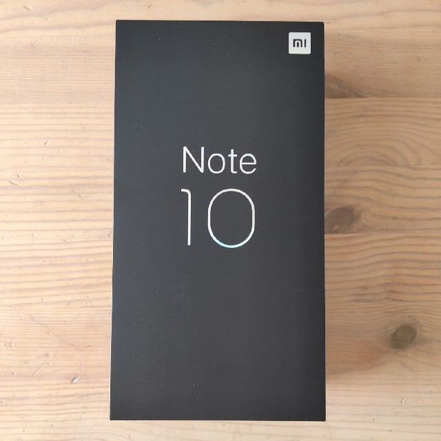 Xiaomi　Mi Note 10　無印　ホワイト
