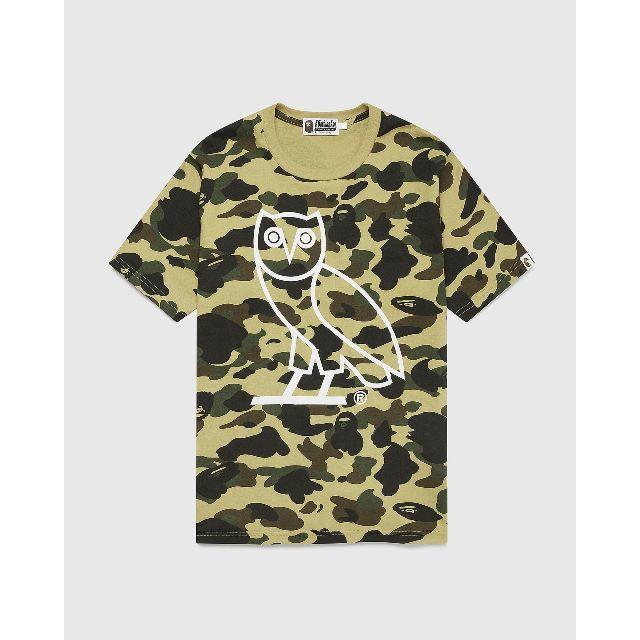 OVOxBAPE色OVO x BAPE 1ST CAMO T-SHIRT