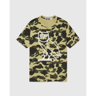 A BATHING APE アベイシングエイプ 半袖 TシャツⓂ️イエローカモ