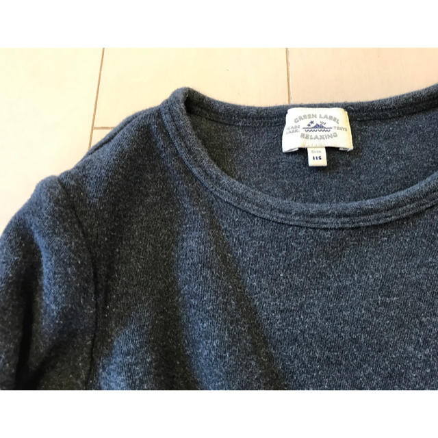 UNITED ARROWS green label relaxing(ユナイテッドアローズグリーンレーベルリラクシング)のグリーンレーベルリラクシング 115キッズワンピース キッズ/ベビー/マタニティのキッズ服女の子用(90cm~)(ワンピース)の商品写真