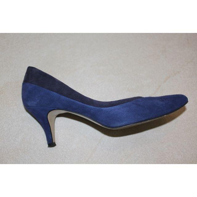 Odette e Odile(オデットエオディール)のオデットエオディールのブルーパンプス２３ レディースの靴/シューズ(ハイヒール/パンプス)の商品写真
