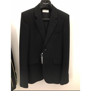 サンローラン(Saint Laurent)のサンローラン　2B ジャケット　希少　ウール素材　未使用(テーラードジャケット)