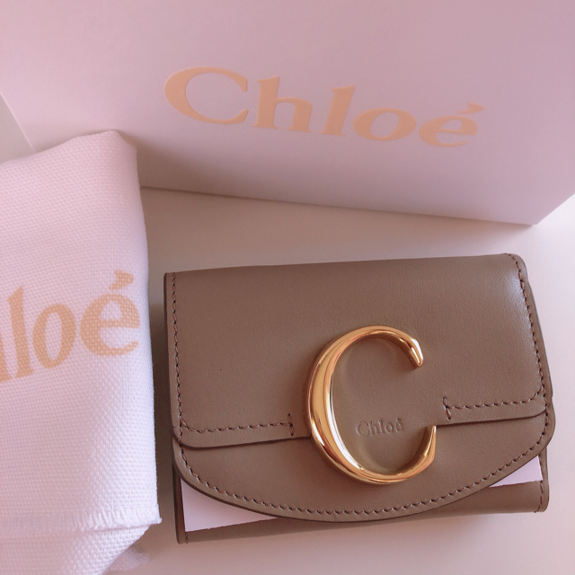 Chloe C クロエ シー ミニトリフォールド ウォレット 財布