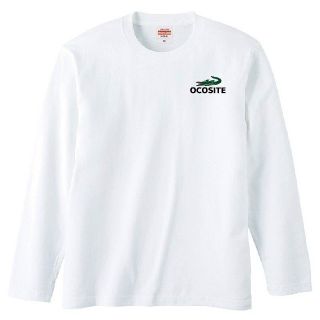 OCOSITE オコシテ ワンポイント Lサイズ メンズ ロング Tシャツ(Tシャツ/カットソー(七分/長袖))