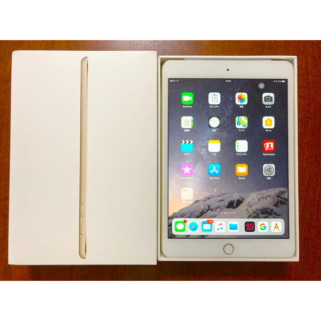 Apple iPadmini3 Wi-Fi+cellular 64GB ゴールド