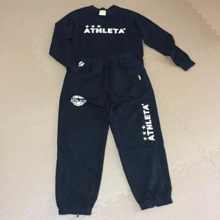 アスレタ(ATHLETA)のATHLETA スウェット上下（黒）Lサイズ(ウェア)