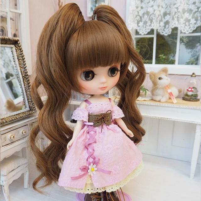 おまとめ✨ ウィッグ 姫バングツーテール MB 7.5インチ Blythe