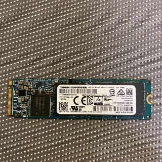 東芝 - Toshiba SSD M.2 PCle NVMe 512GB使用時間12hの通販 by ...