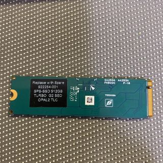 Toshiba SSD M.2 PCle NVMe 512GB使用時間12h