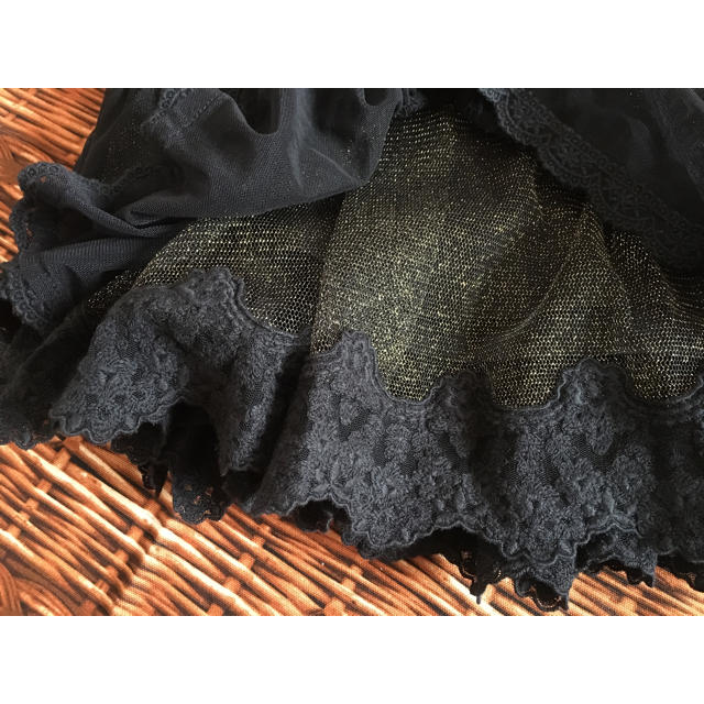 franche lippee(フランシュリッペ)のフランシュリッペ　チュチュスカート　キラキラ レディースのスカート(ひざ丈スカート)の商品写真